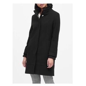 Banana‎ Republic Italian Wool Blend Funnel Neck Coat Medium